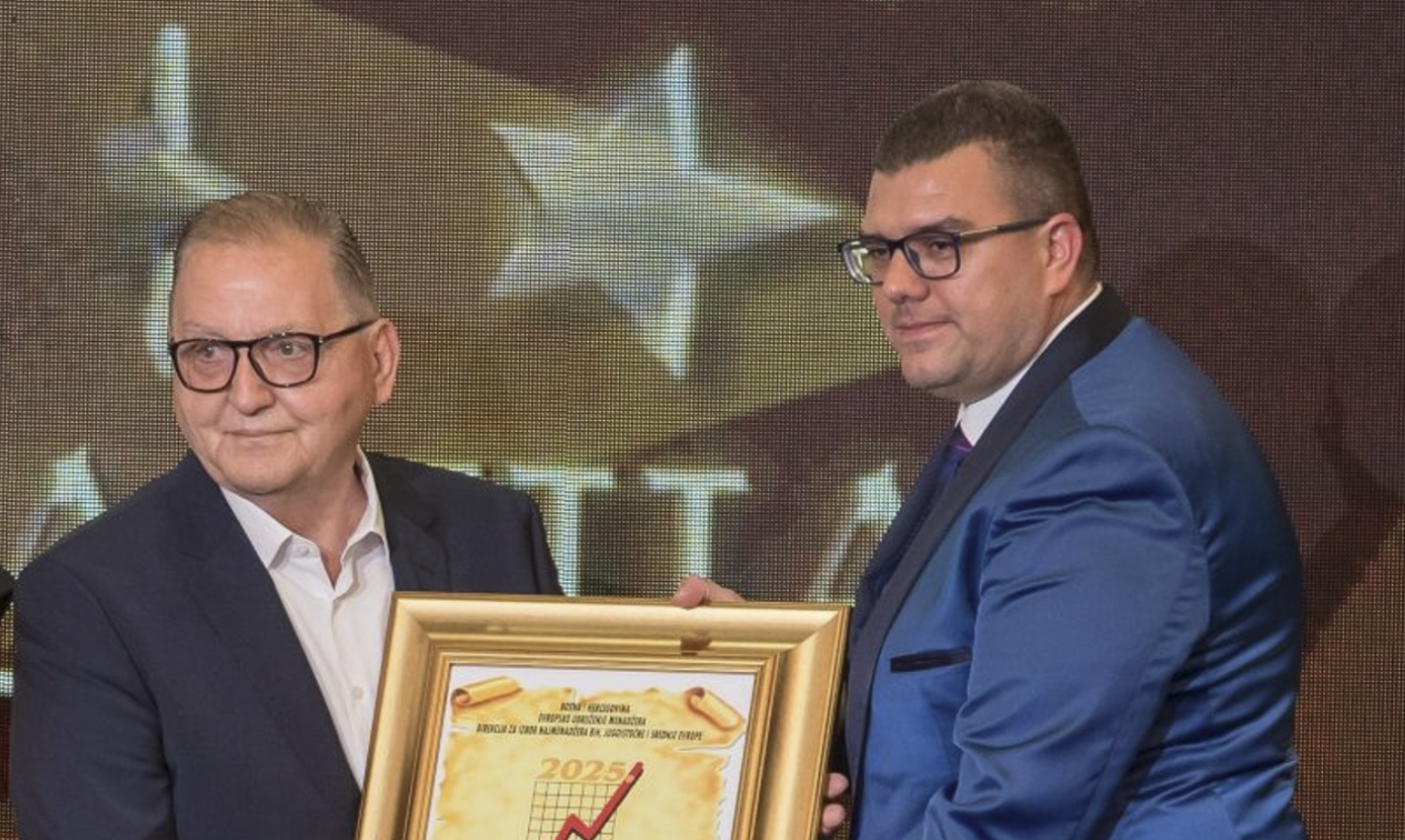 Признаниja за визионерство и лидерство: ВВ „Тиквеш“ прогласена за најкомпанија во регионот и Награда за Животно дело доделена на  Светозар Јаневски