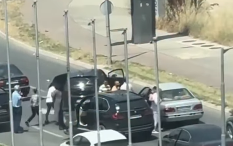 ВИДЕО Физичка пресметка меѓу група лица на булевар во Аеродром