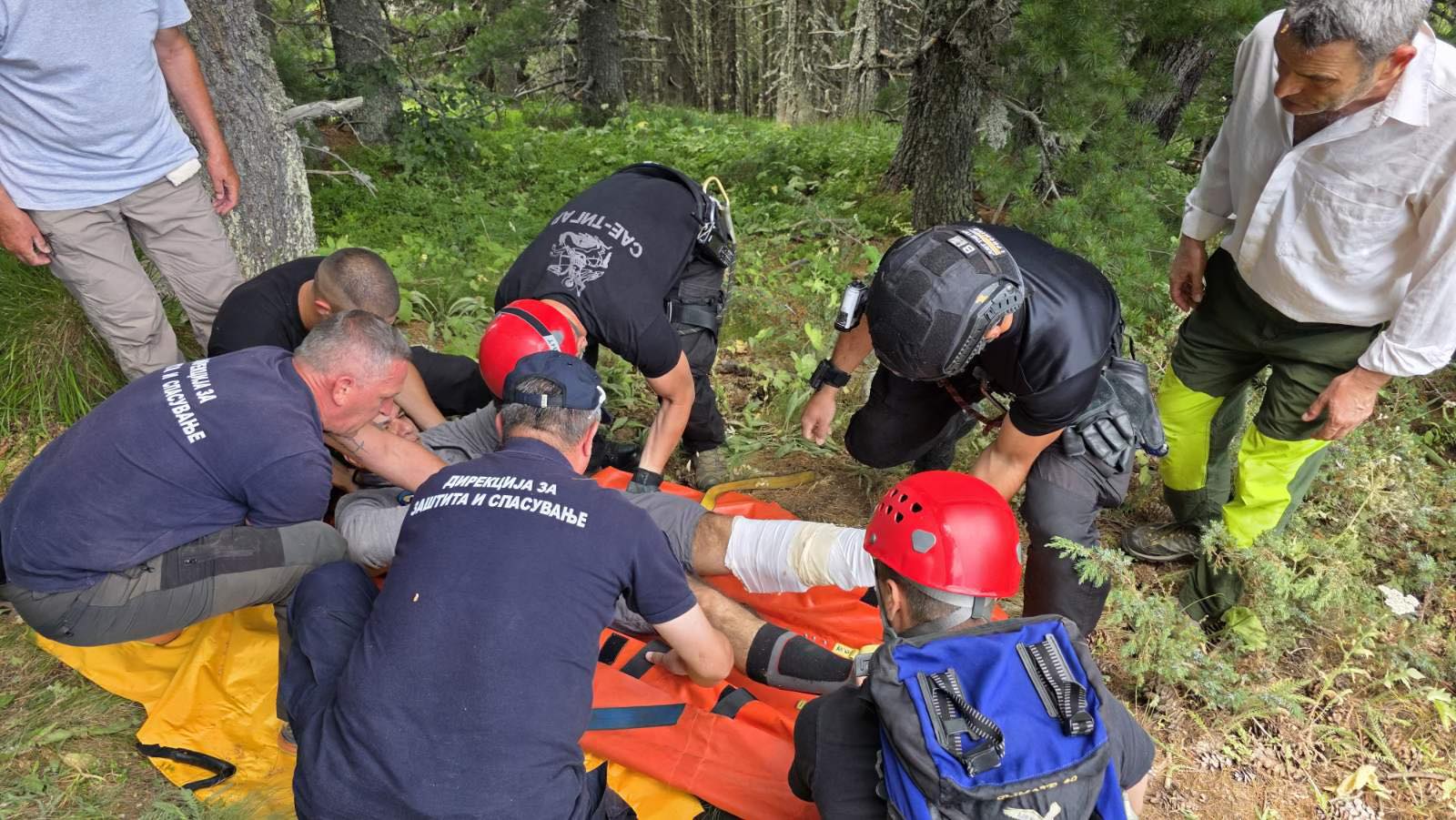 ВИДЕО Успешна спасувачка акција на Пелистер