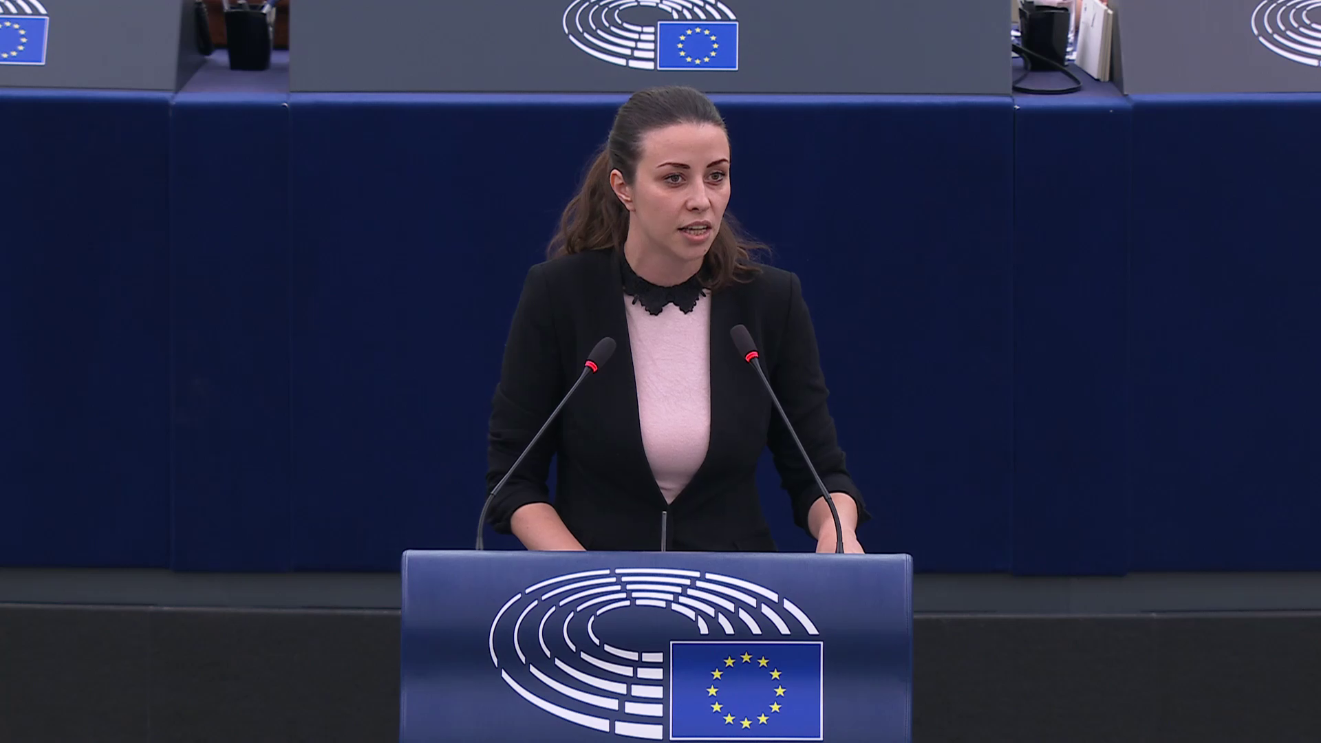 ВИДЕО Словенечката европратеничка Ирена Јовева на македонски јазик се обрати до бугарските европратеници: За да постои македонскиот народ и јазик не му треба ваша дозвола