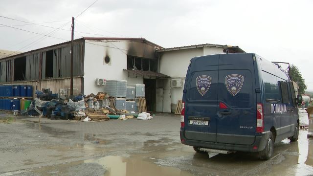 Гром го предизвикал пожарот во велешката фабрика