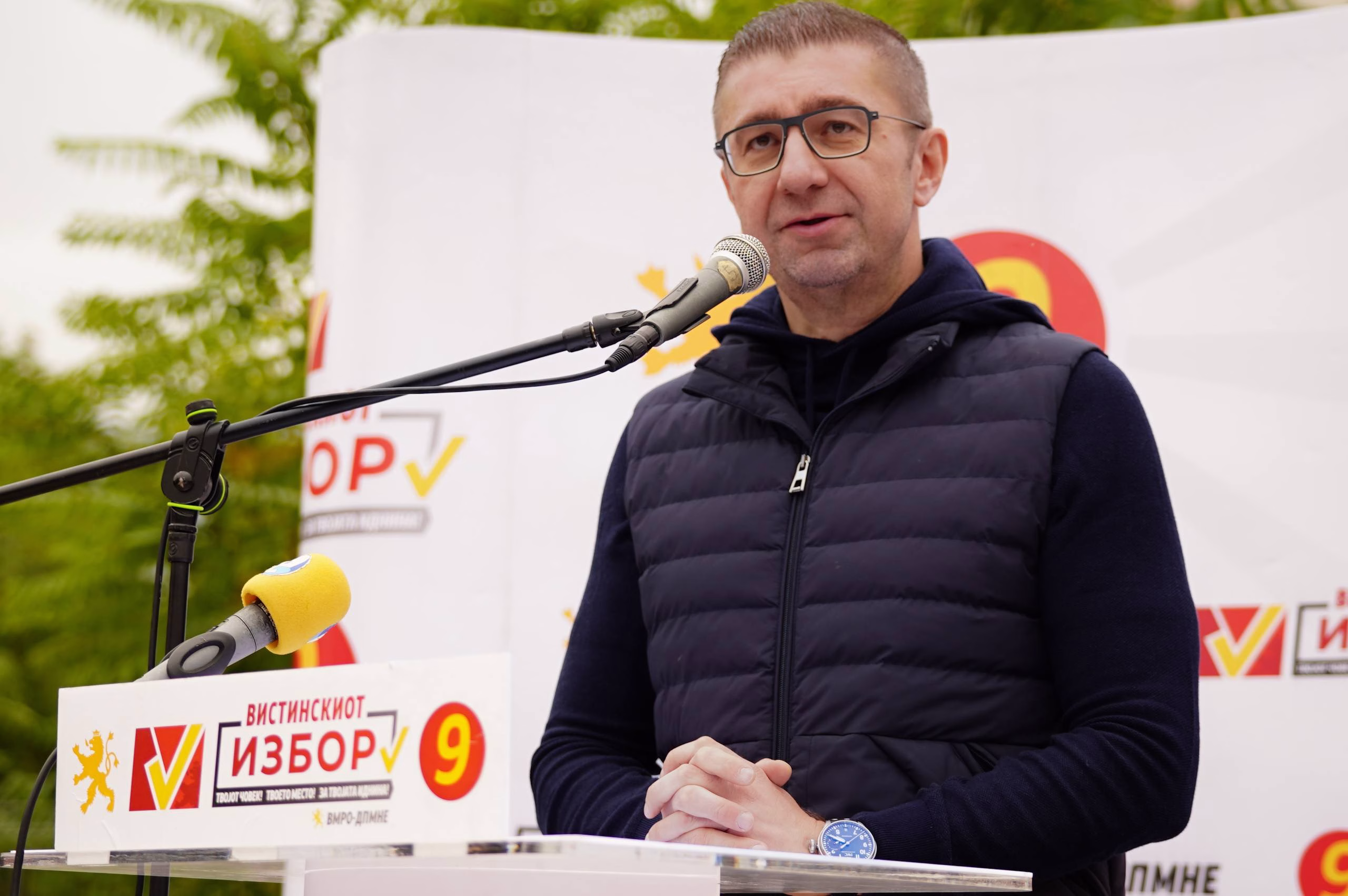 Мицкоски: Да не дозволиме да се вратат сите оние структури коишто седум години ја уништуваа, ја ограбуваа Македонија и ја распродаваа Македонија!