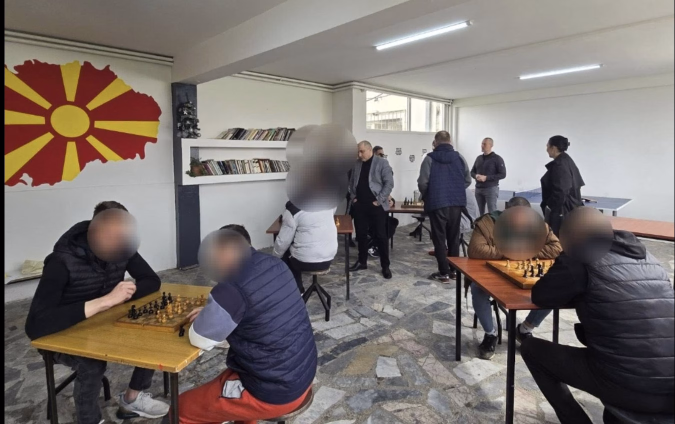 Шаховски турнир во КПУ Затвор Скопје за поддршка на ресоцијализацијата