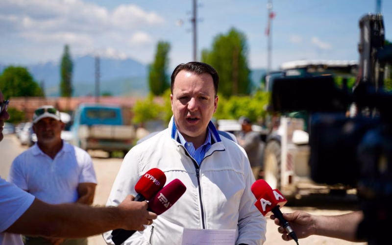 Николоски: Динамиката на изградбата на автопатот Прилеп-Битола е одлична, работиме со одлично темпо, роковите ќе бидат запазени