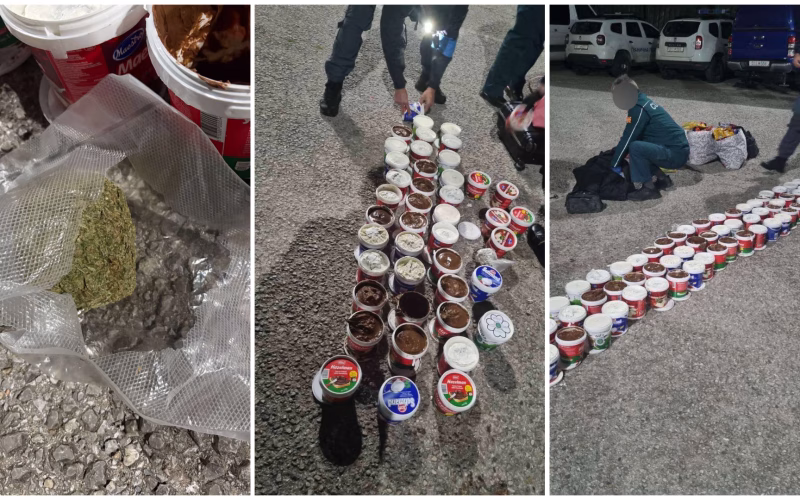 ФОТО Полициска акција на граница: Запленети 66 пакувања марихуана во Стар Дојран