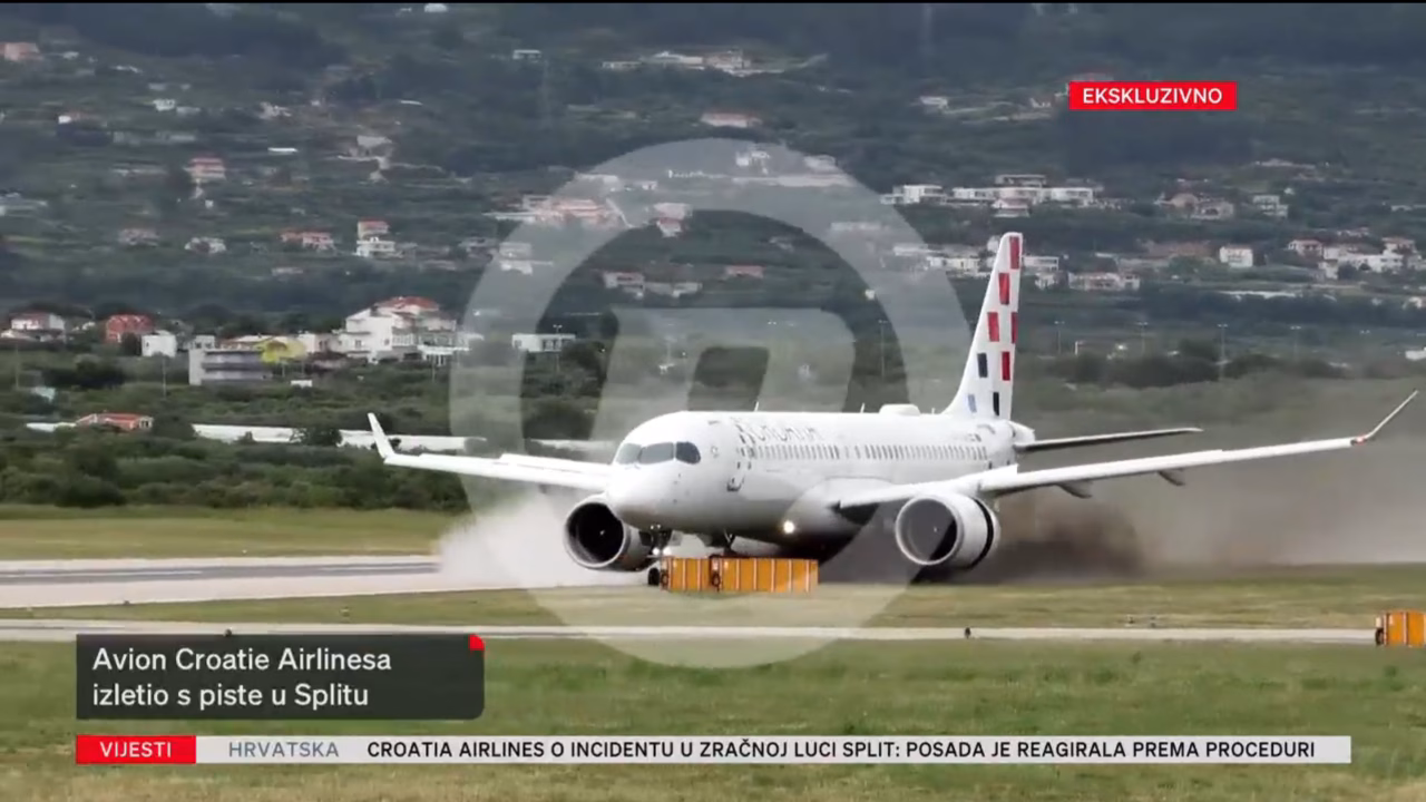 ВИДЕО Зошто авионот излета од пистата во Сплит: Искусни пилоти го открија веројатниот причинител