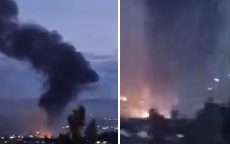 Изгаснат големиот пожар во фабриката во Радовиш, изгореа машини – неколку пожарникари вдишале чад!