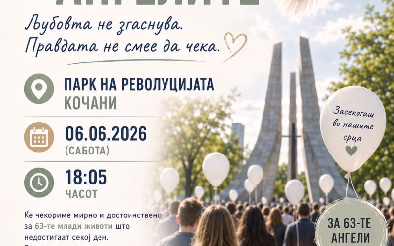 Оваа сабота во Кочани ќе се одржи 45-тиот „Марш на ангелите“