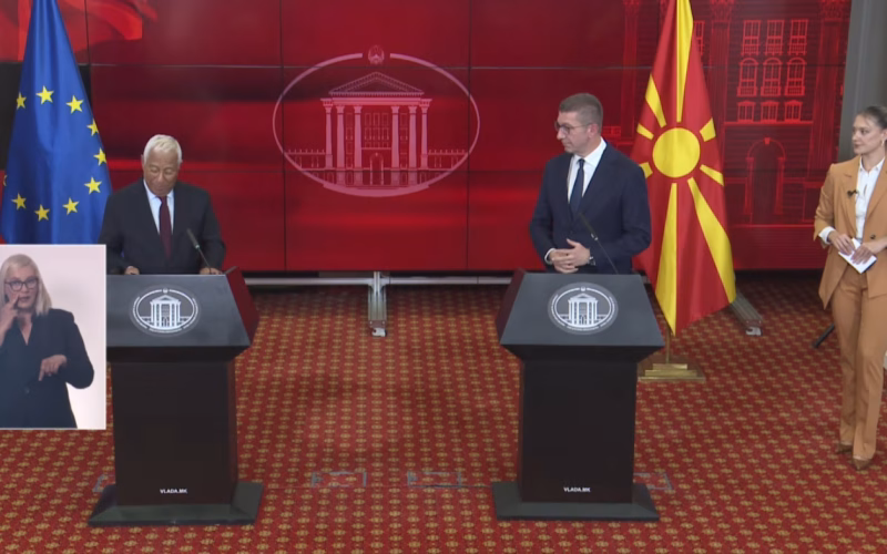 Кошта ги пофали реформите, но порача: Усвојувањето на договорените уставни измени останува единствениот начин за започнување на преговорите