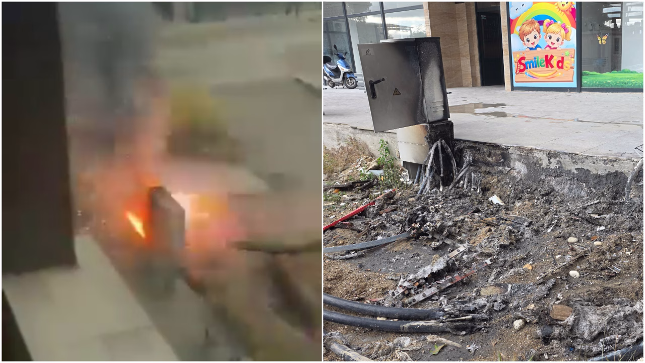 ВИДЕО „Ова е трет пожар за една година, деца секој ден играат додека каблите беа „голи“, сведочи станар каде утрово избувна пожар