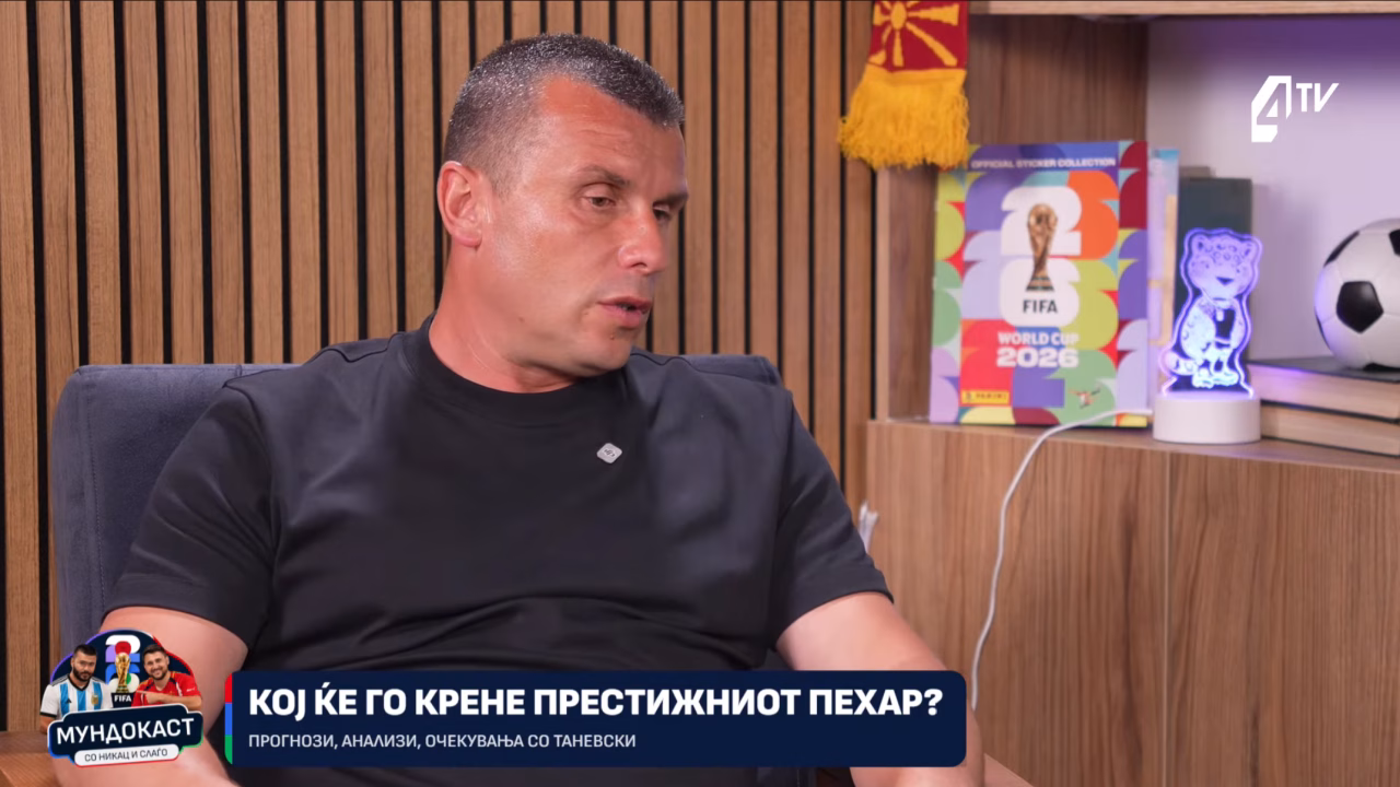 ТАНЕВСКИ ОСТРО: Македонија има екстра таленти, но многу од нив се губат во преминот кон сениорскиот фудбал
