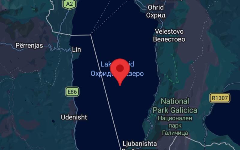 Земјотрес со магнитуда од 3 степени регистриран во Охридско езеро