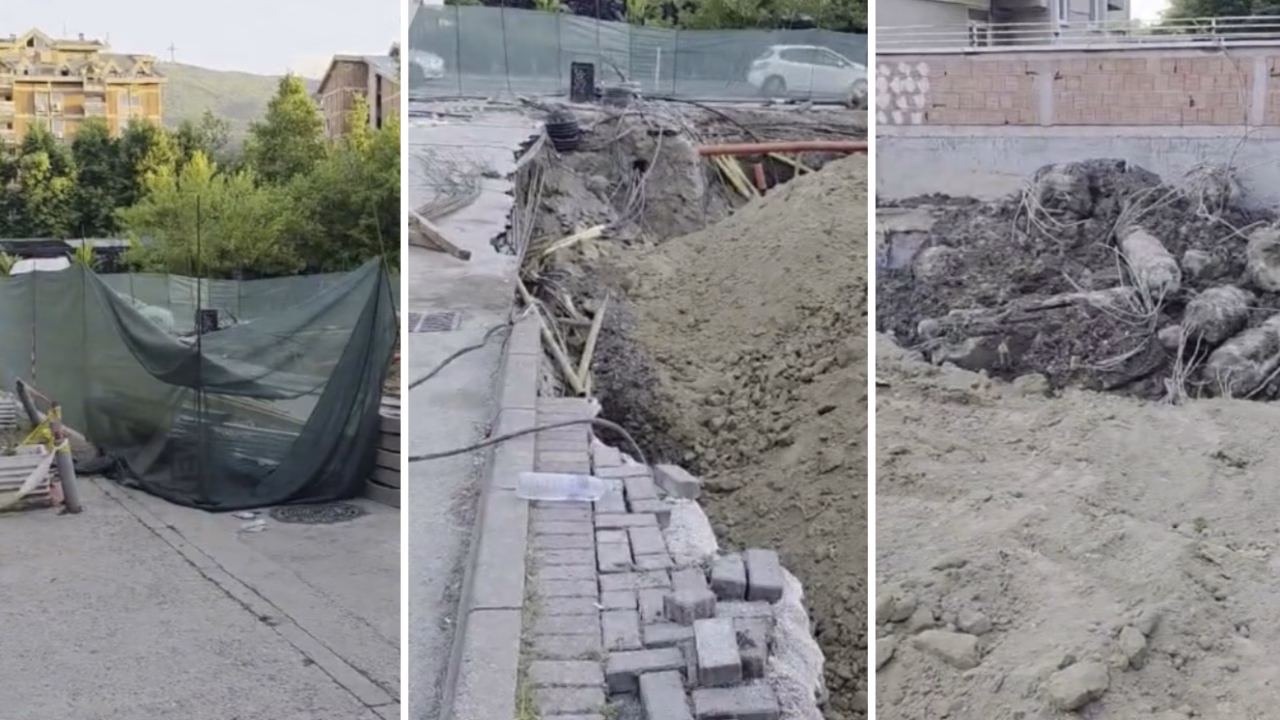ВИДЕО Градилиштето затрупано, но оставено ширум отворено и целосно небезбедно!
