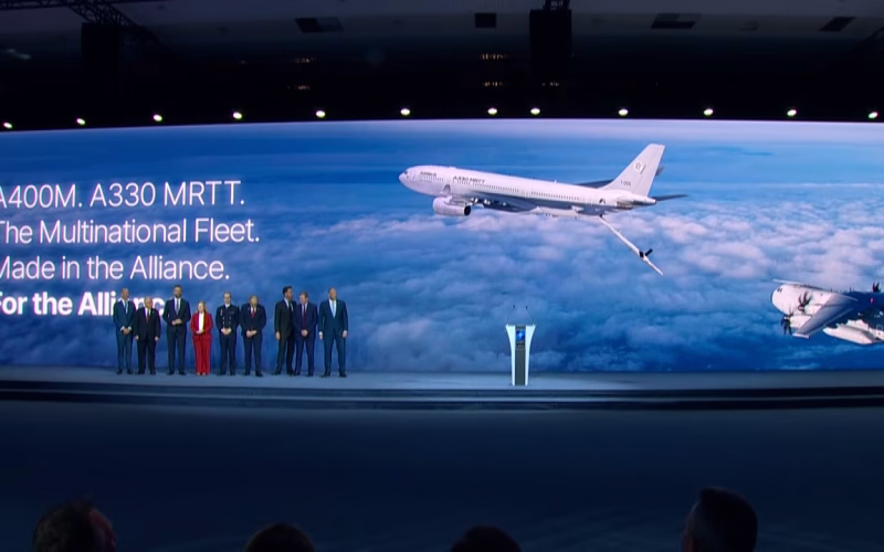 НАТО ќе го добие 10-тиот авион Ербас A330 MRTT