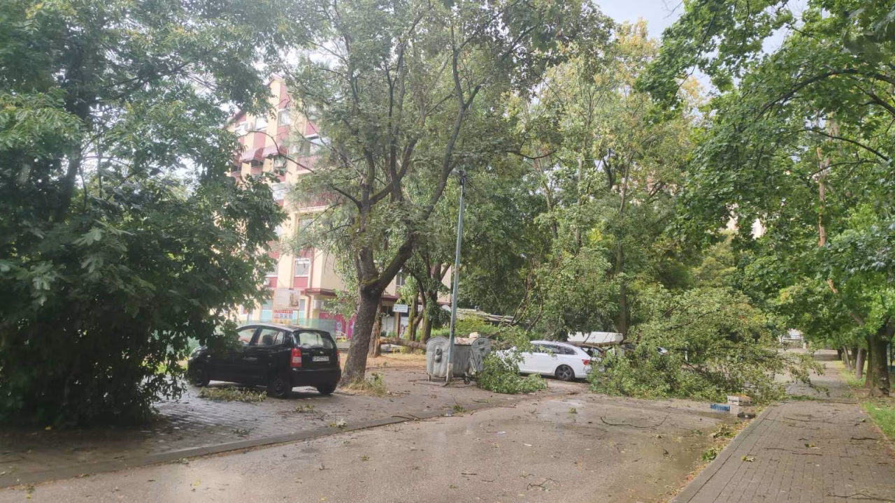 Биланс од невремето: Во Ургентен примени 11 пациенти, тројца тешко повредени