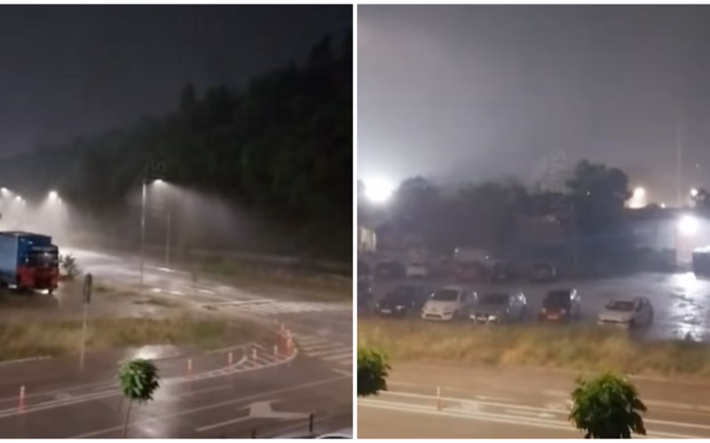 ВИДЕО Силно невреме ја погоди Битола