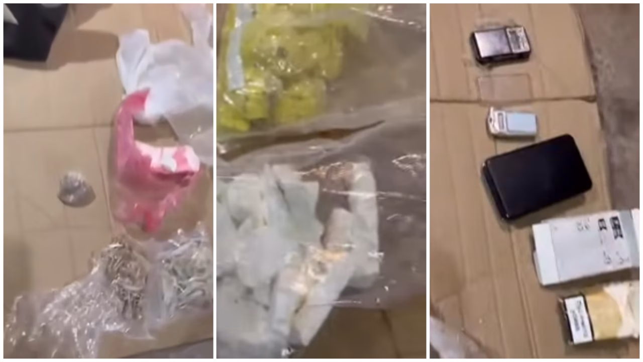 ВИДЕО Претрес во Скопје, пронајдена дрога