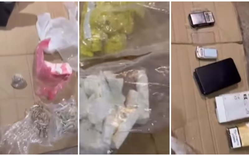 ВИДЕО Претрес во Скопје, пронајдена дрога