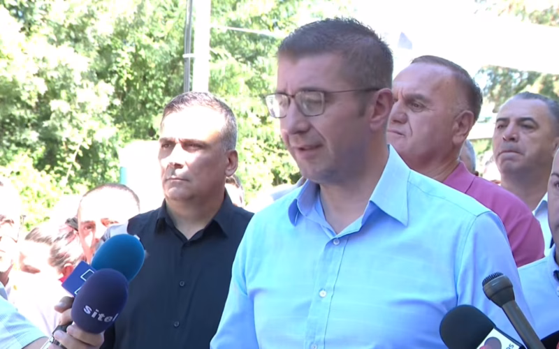 Мицкоски по кривичните за водата во Гостивар: СДСМ го штити градоначалникот, Владата реагираше брзо