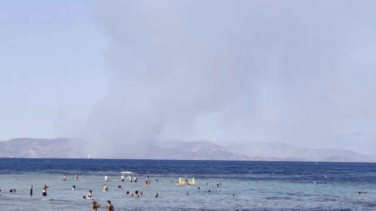 Две жртви и масовна евакуација во катастрофален пожар на грчкиот остров Саламис