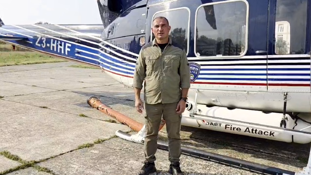 Наутро продолжува гасењето на пожарот на Китка, Ангелов вели: Злобниците упорно го палат