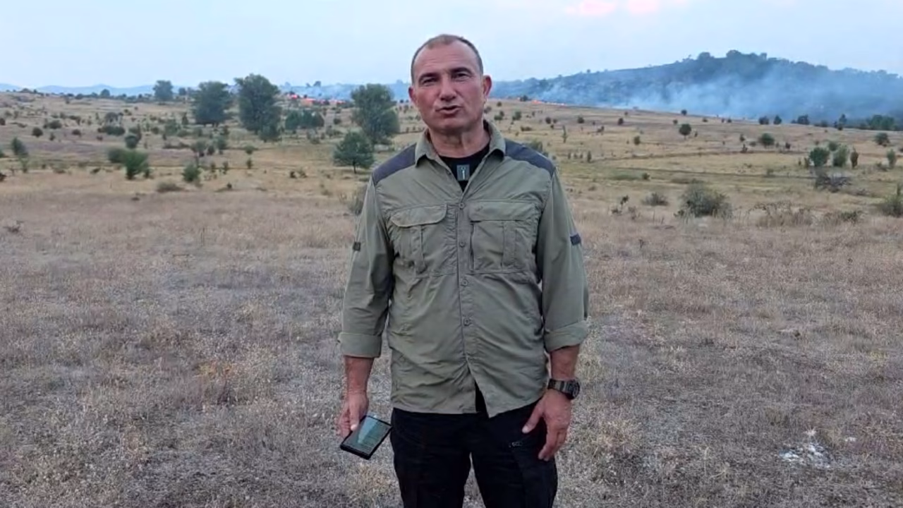 Пожарот во Мариово е најголем во државата, критична ноќ за заштита на селото Крушевица