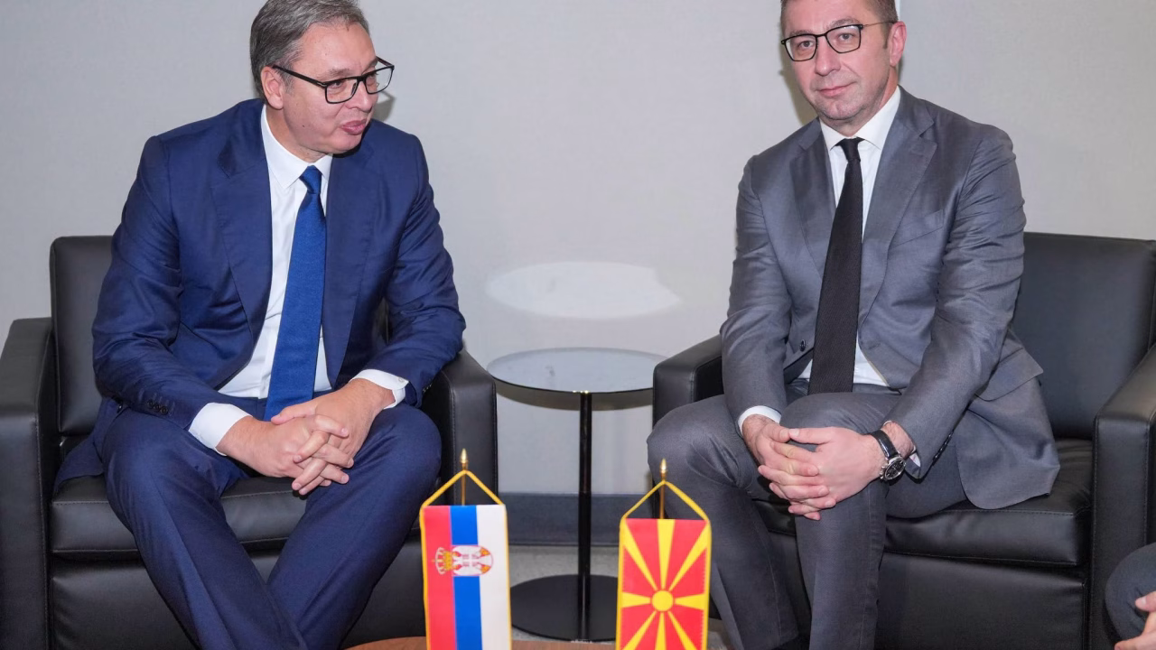 Мицкоски се сретна со Вучиќ: Се разговарало за состојбите во регионот и регионалната соработка