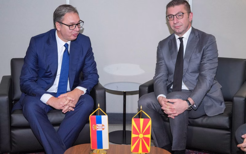 Мицкоски се сретна со Вучиќ: Се разговарало за состојбите во регионот и регионалната соработка