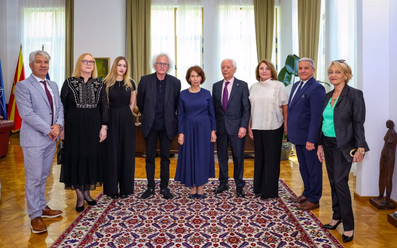 Јордан Плевнеш, Раде Силјан, Џеват Гега, Мето Јовановски и Глигор Чемерски одликувани со Орден „8 Септември