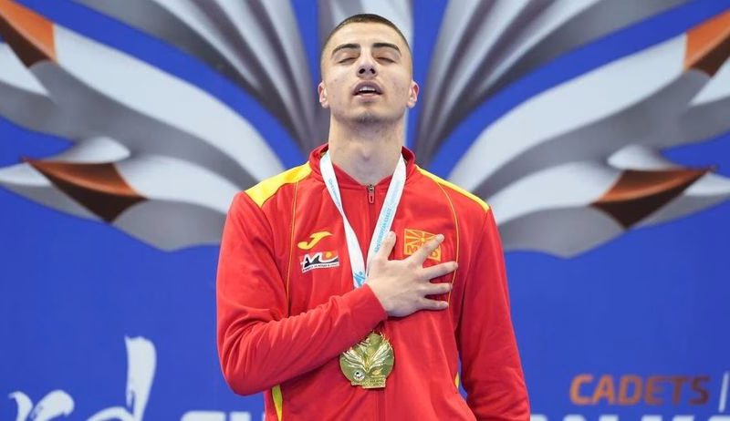 Македонската химна одекна во Таранто: Белистојаноски освои злато!