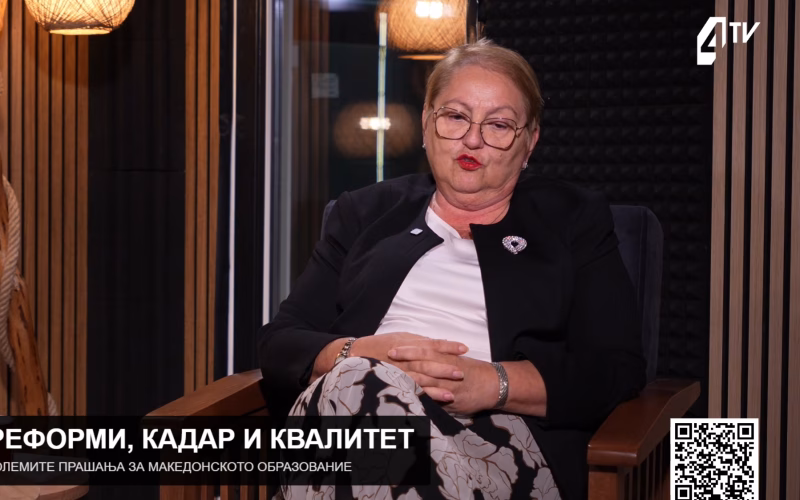 Јаневска: Лошата демографија ги празни училниците, потребни се повеќе млади кои ќе ја градат државата