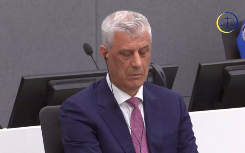 ВИДЕО: Вака реагираше Тачи кога дозна дека е осуден на 25 години затвор