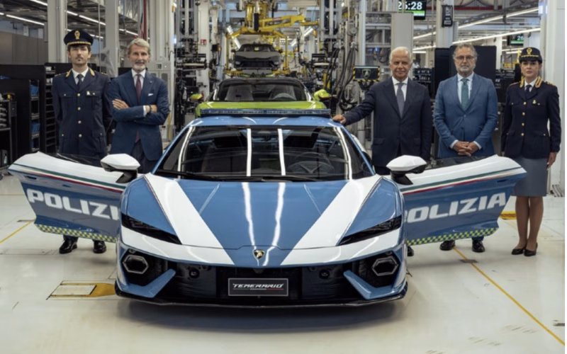 Италијанската полиција доби нов „Lamborghini Temerario“ со 920 КС за итна медицинска транспортна служба