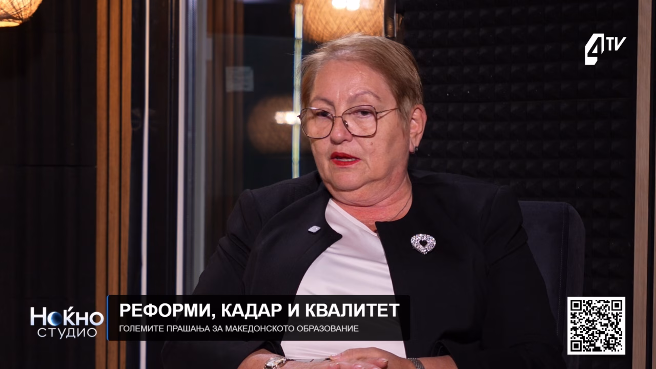 Јаневска: Дури 75% од деветтоодделенците се запишуваат во средно стручно образование