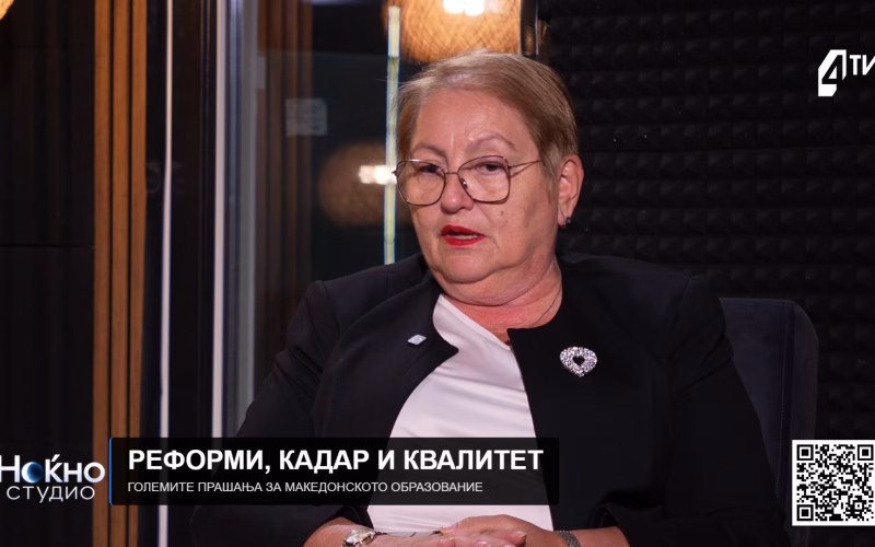 Јаневска: Дури 75% од деветтоодделенците се запишуваат во средно стручно образование