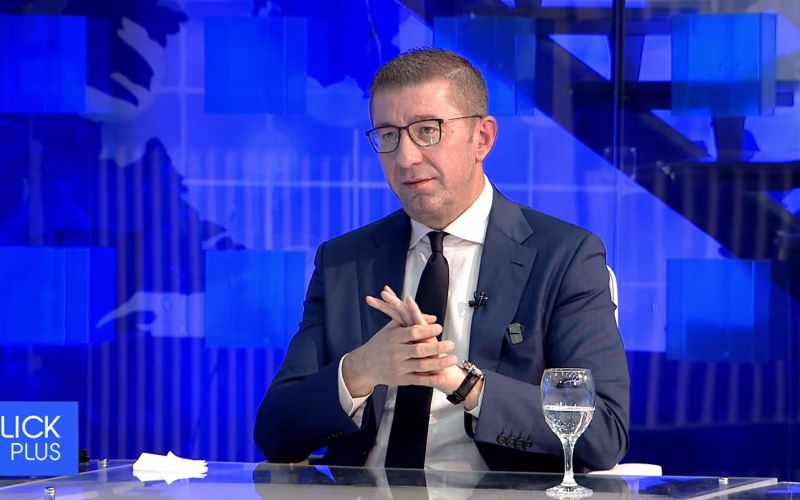 Мицкоски: Ние сме фронтранери за ЕУ, а не Албанија и Црна Гора – кога ќе се одблокира процесот фуриозно ќе го поминеме процесот, ако не бидеме блокирани пак од „споразумението“