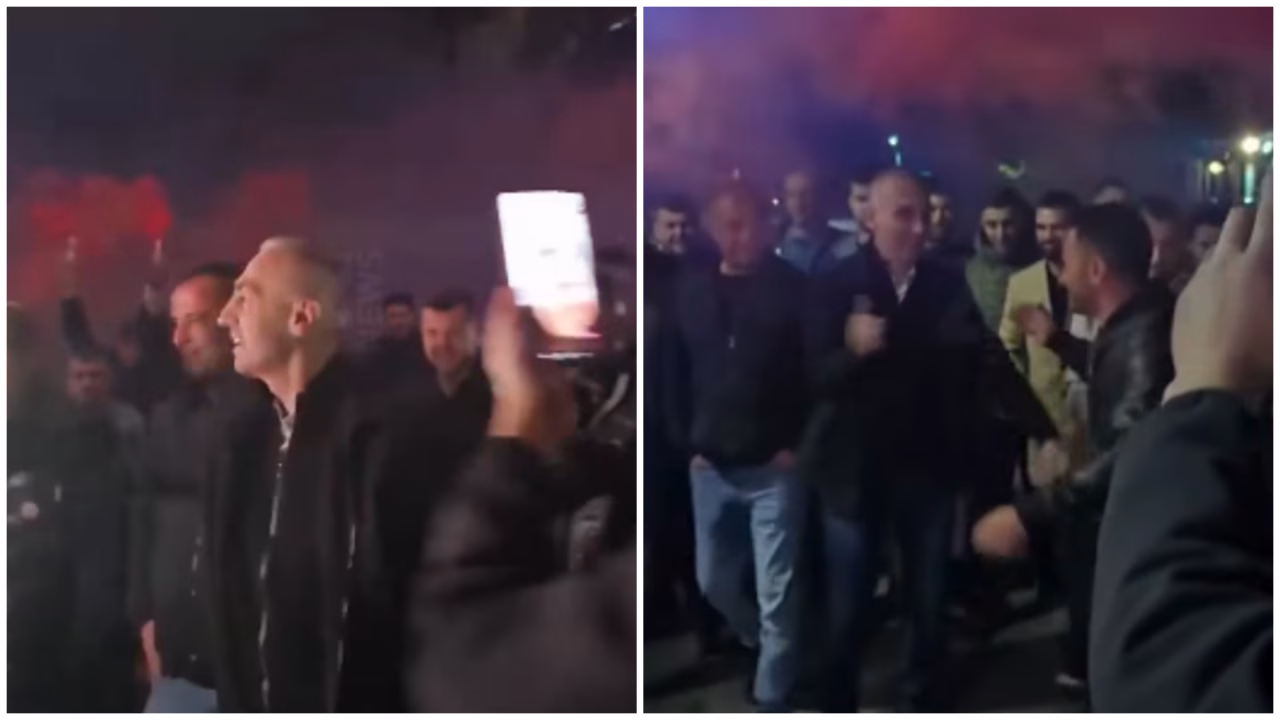 ВИДЕО Груби пречекан со огномет во Чаир, адвокатите тврдат дека собирот бил спонтан