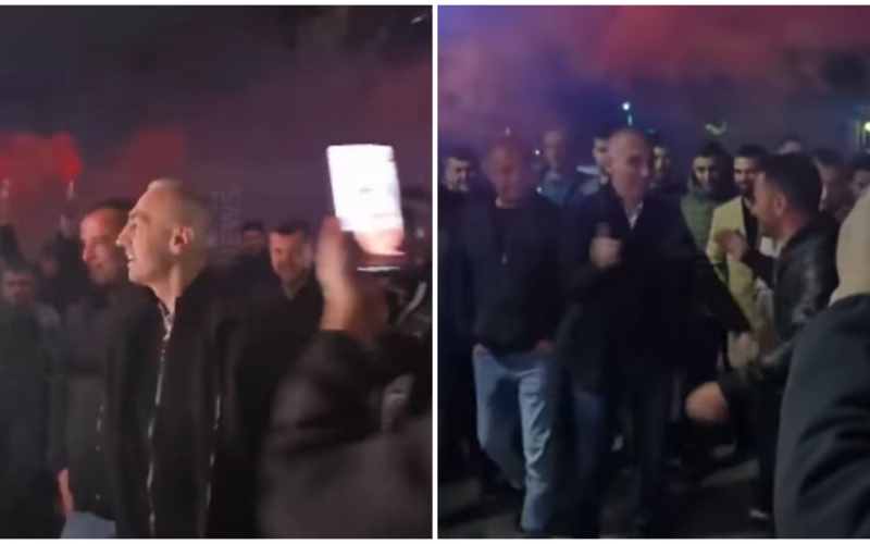 ВИДЕО Груби пречекан со огномет во Чаир, адвокатите тврдат дека собирот бил спонтан