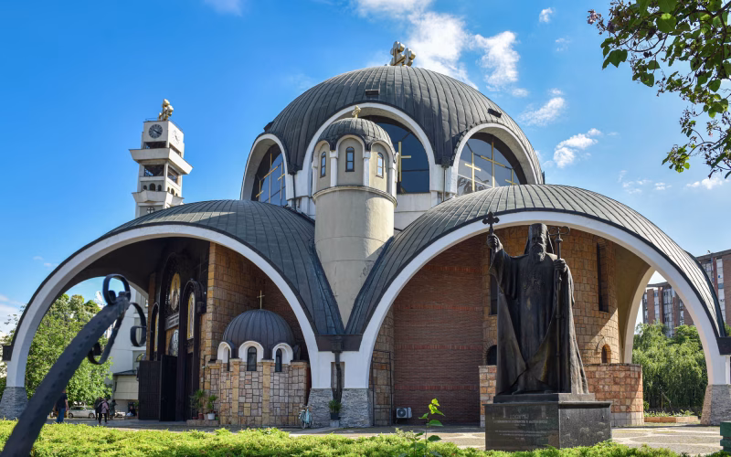 Соборно литургиско чествување во Скопје: Се одбележуваат Денот на сите македонски светители и 40 години епископска служба на Архиепископот Стефан